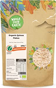 Wholefood Earth Organic Quinoa Flakes 500g (Nov 22) RRP 7 CLEARANCE XL 3.99